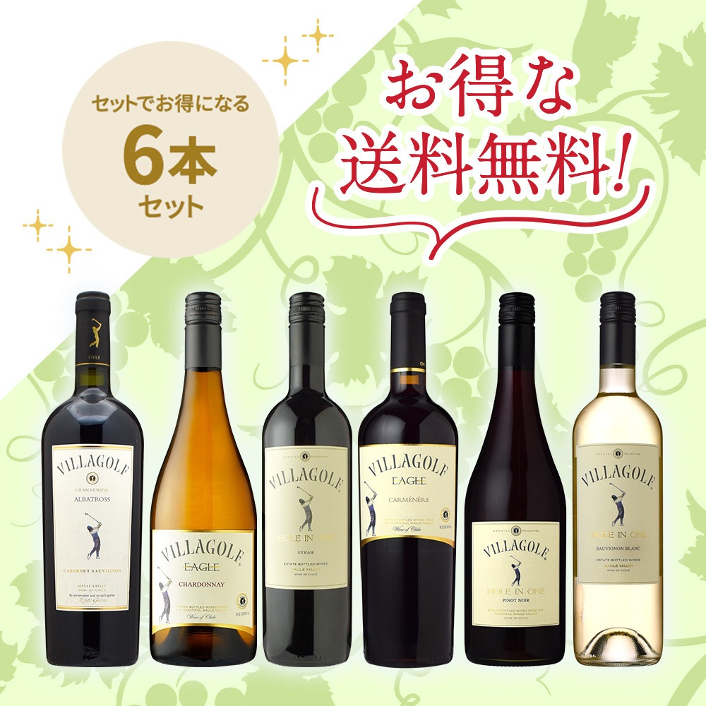 ゴルフ好きの方にもおススメチリワインセット | ワイン,ワインセット