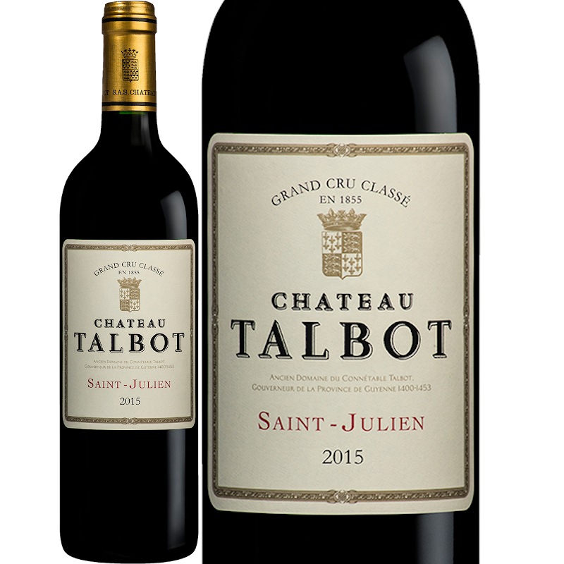 CHATEAU TALBOT 2015 赤ワイン 750ml シャトー・タルボ[2015] | ワイン,色・味わいから選ぶ,赤ワイン | 信濃
