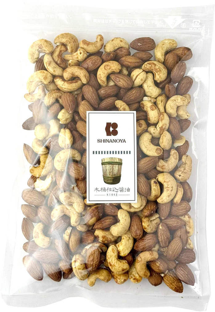 木桶醤油ミックスナッツ(徳用/294g）【醤油/振10/食品/】 | フード