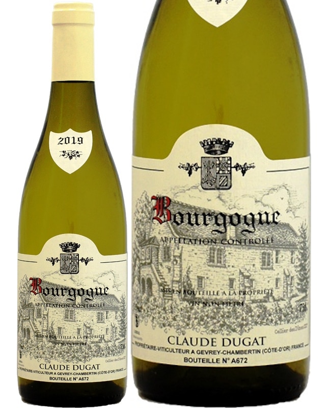 2022】クロード・デュガ ブルゴーニュ・ブラン Claude DUGAT