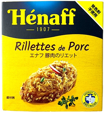 【単品販売】豚肉のリエット (78g/缶) エナフ 【24/3/食品】