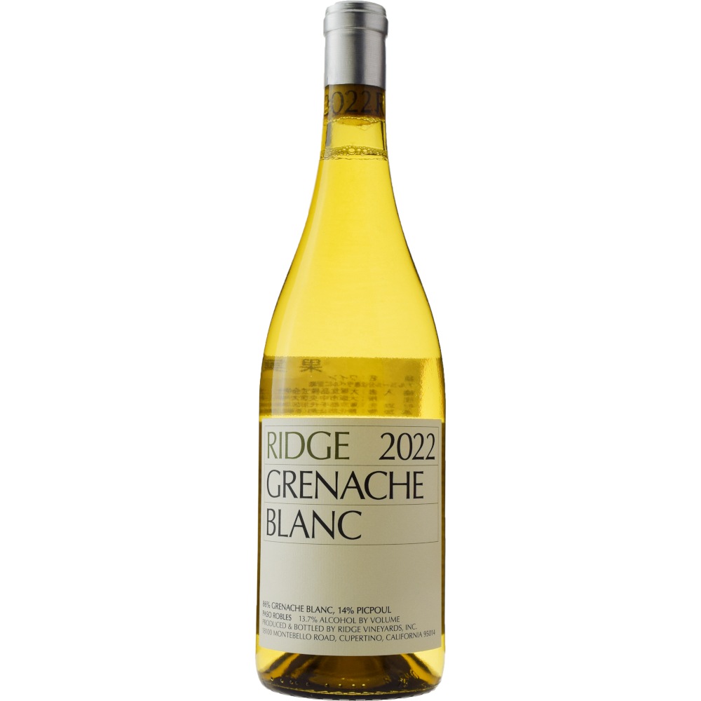 リッジ・ヴィンヤーズグルナッシュ・ブラン パソ・ロブレス[2022
