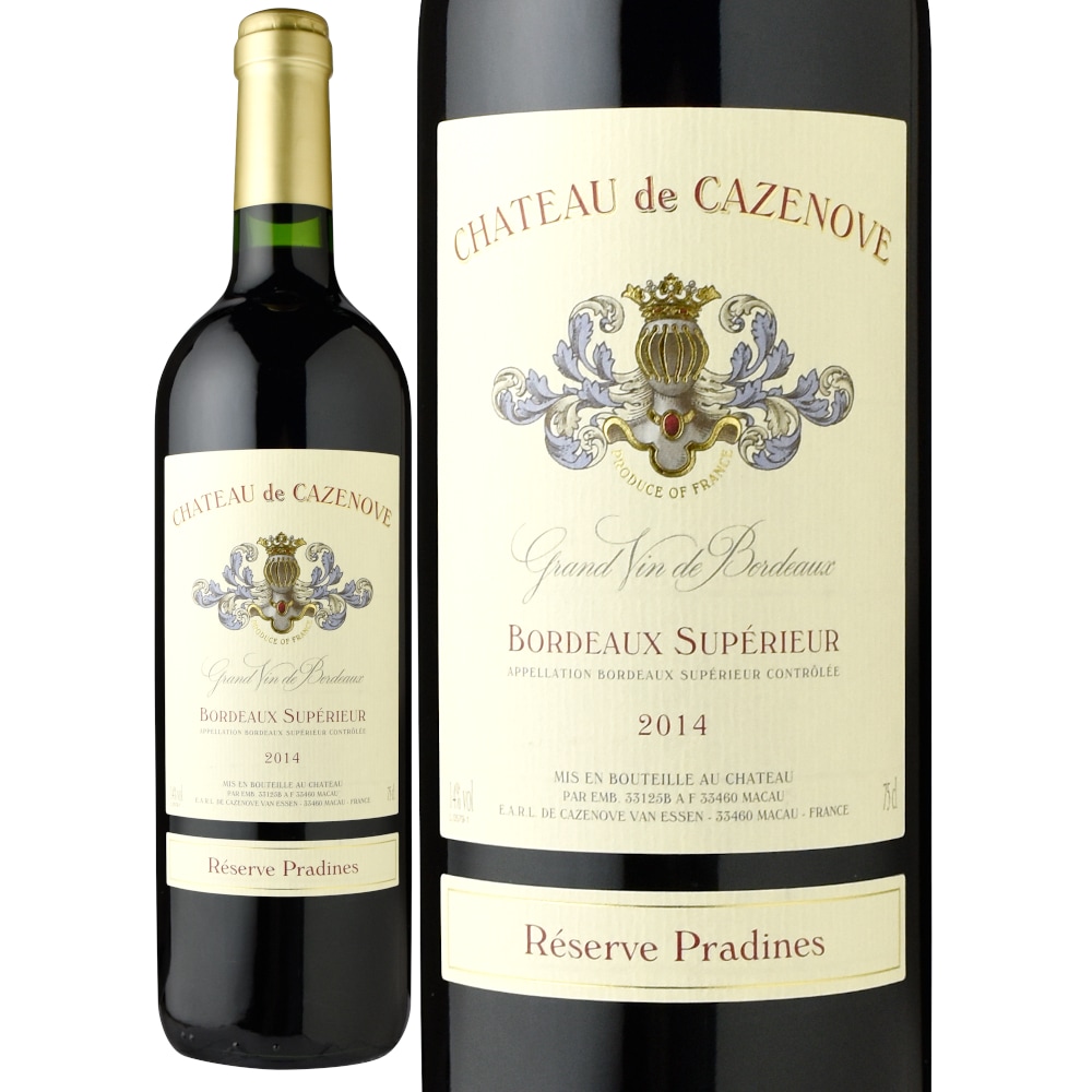 シャトー・ド・カズノーヴ[2014] | ワイン,新商品 | 信濃屋のワイン