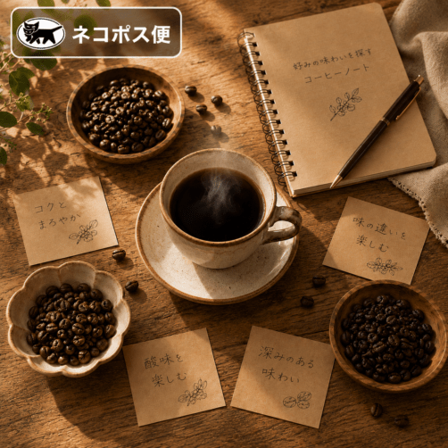 ネコポス対応】お試しセット /300g(100g×3種類)｜焙煎後にお届け【西山
