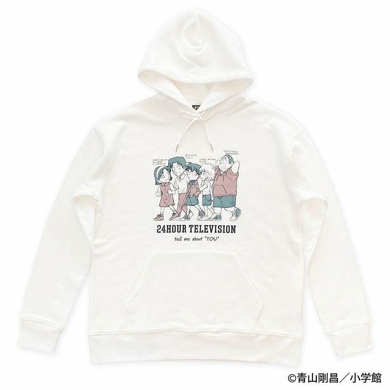 24時間テレビ パーカー Lサイズ 予約】24HTV48 リサイクルパーカー(ホワイト) L【通常商品と同時