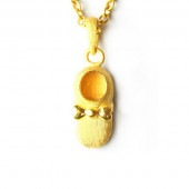 ベビー靴モチーフ 純金ペンダント|ペンダント|レディース