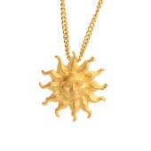 ザ・サン 太陽モチーフ 純金ペンダント|ペンダント|レディース