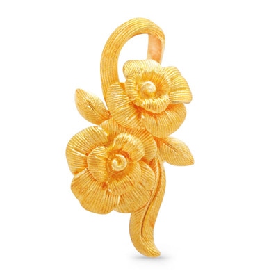 普段の装いにワンポイント 純金ペンダント