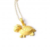 亀モチーフ 純金ペンダント|ペンダント|レディース