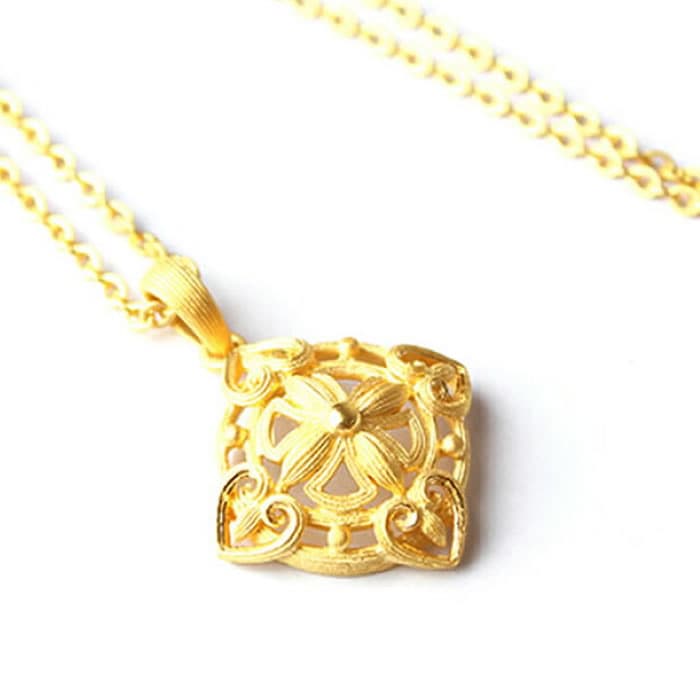 クラシカル・リズム 純金ペンダント