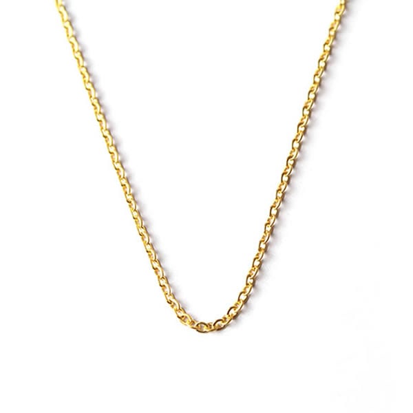 【即日お届け】＜メンズ＞ アズキチェーン 純金ネックレス(長58.5cm)