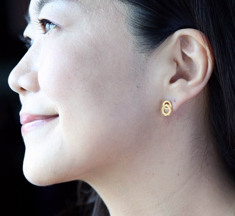 サークルモチーフ 純金ピアス｜レディース,ピアス/イヤリング商品