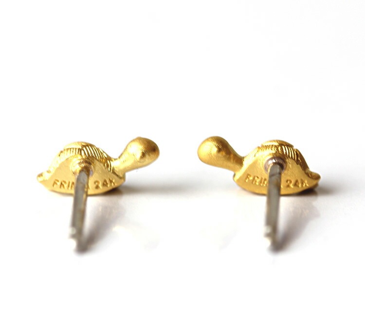 亀モチーフ 純金ピアス｜レディース,ピアス/イヤリング商品｜PRIMA