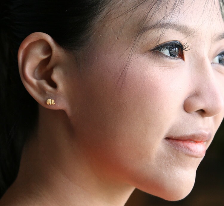 象モチーフ 純金ピアス｜レディース,ピアス/イヤリング商品｜PRIMA