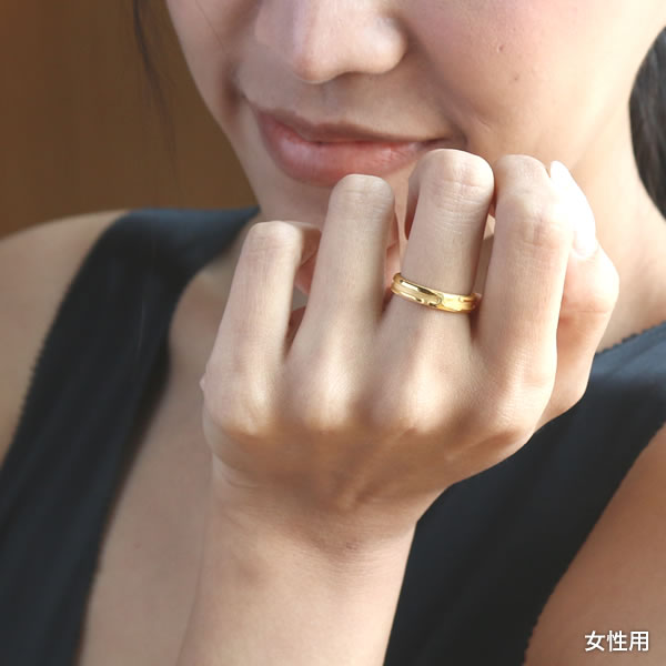 主張のあるテクスチャ 純金ペアリング