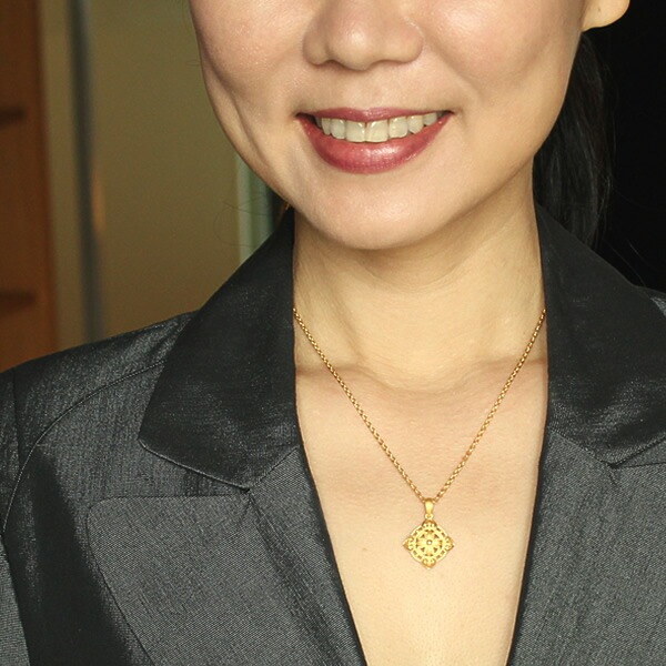 クラシカル・リズム 純金ペンダント