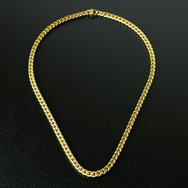メンズ＞喜平6面カット 純金ネックレス(長43cm)｜メンズ,ネックレス