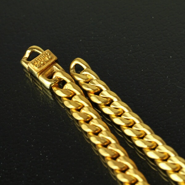 メンズ＞喜平6面カット 純金ネックレス(長43cm)｜メンズ,ネックレス