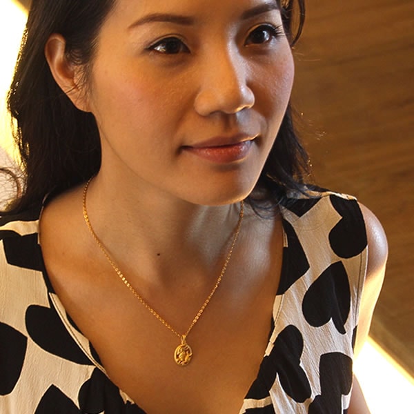 12星座 やぎ座(12/22~1/19) 純金ペンダント