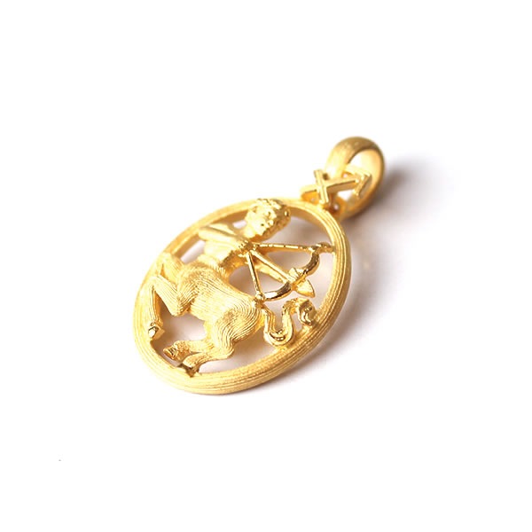 12星座 いて座(11/23～12/21) 純金ペンダント