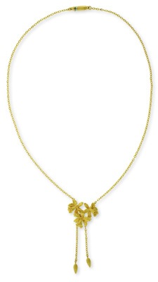 カトレヤ 純金ネックレスペンダント