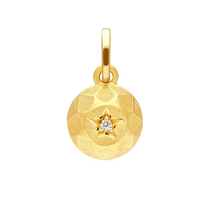 純金［勢至菩薩］守護本尊ペンダント