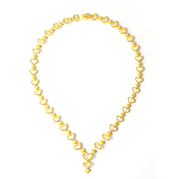 エターナル・ラブ 純金ネックレス