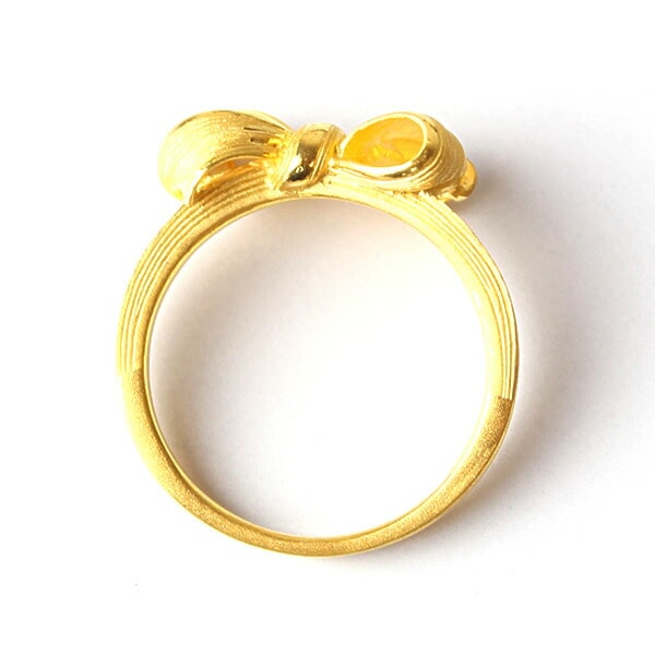 幸福のリボン 純金リング｜レディース,リング商品｜PRIMA GOLD Online