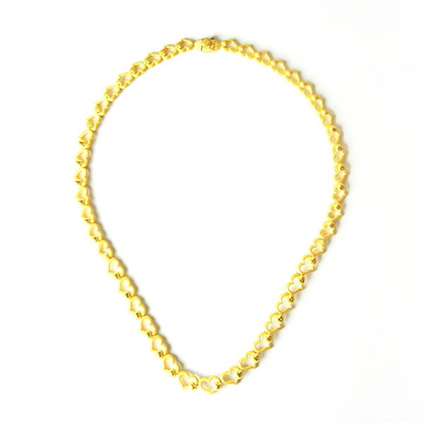 ラブ・ビバ 純金ネックレス