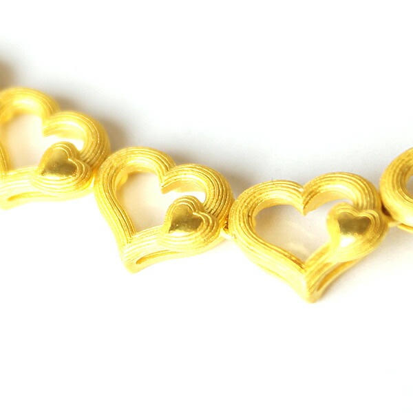 ラブ・ビバ 純金ネックレス