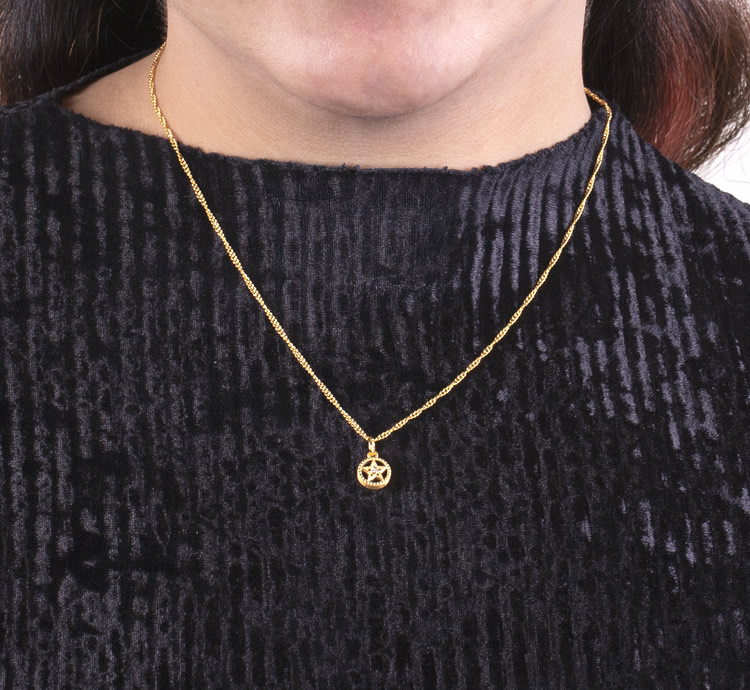 純金［普賢菩薩］守護本尊ペンダント