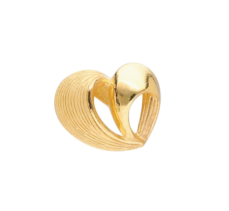 ミニハートコレクション 純金ピアス