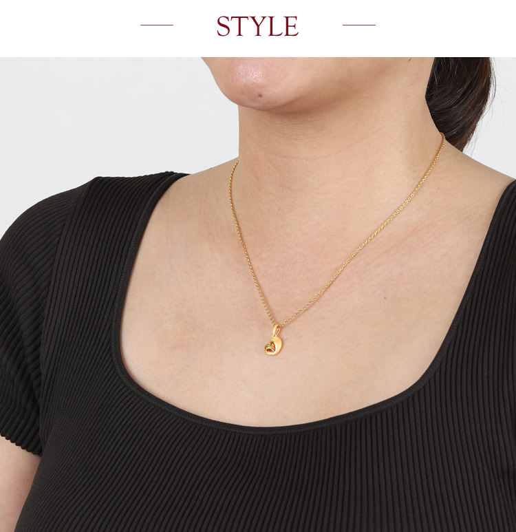 ミニハートコレクション 純金ペンダント