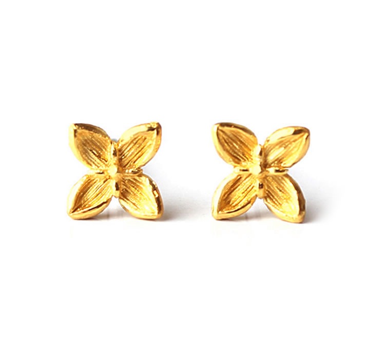 14金　花柄ピアス 小さな花 純金ピアス｜レディース,ピアス/イヤリング商品｜PRIMA