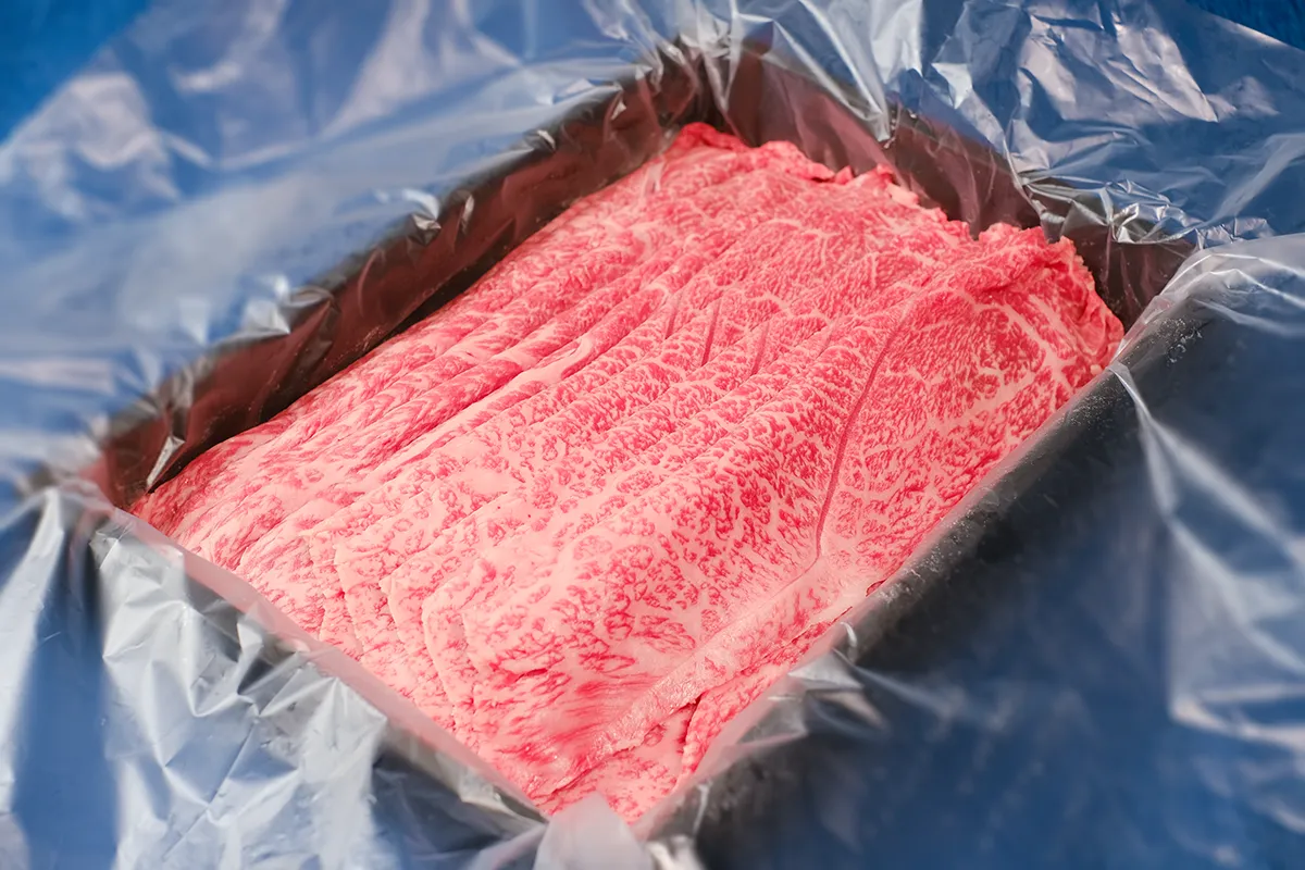 海老沢精肉店厳選常陸牛すき焼きセット【竹-冷凍便】