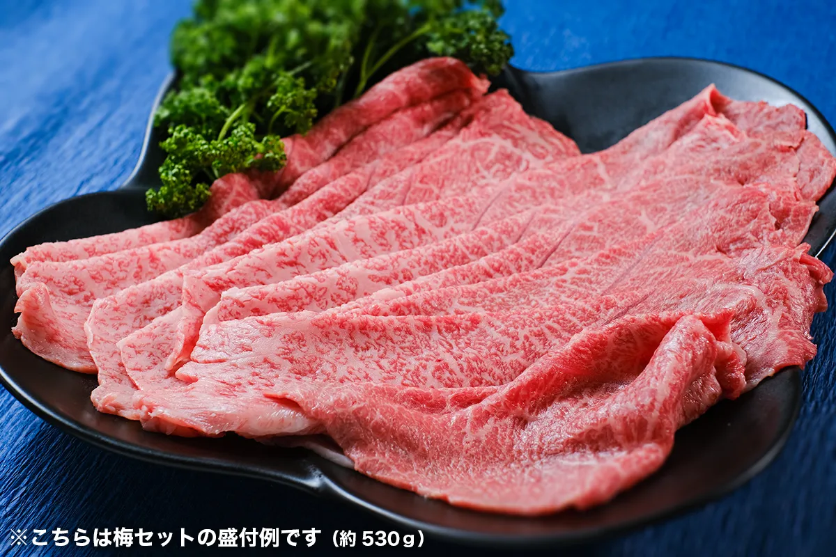 海老沢精肉店厳選常陸牛すき焼きセット【松-冷凍便】