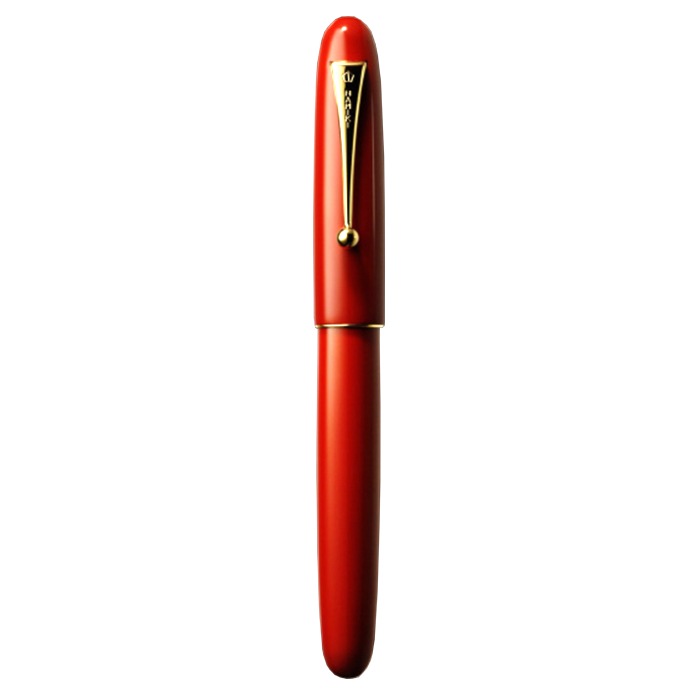 最大10%OFFクーポン】ナミキ 万年筆 ウルシコレクション 中型 朱 B