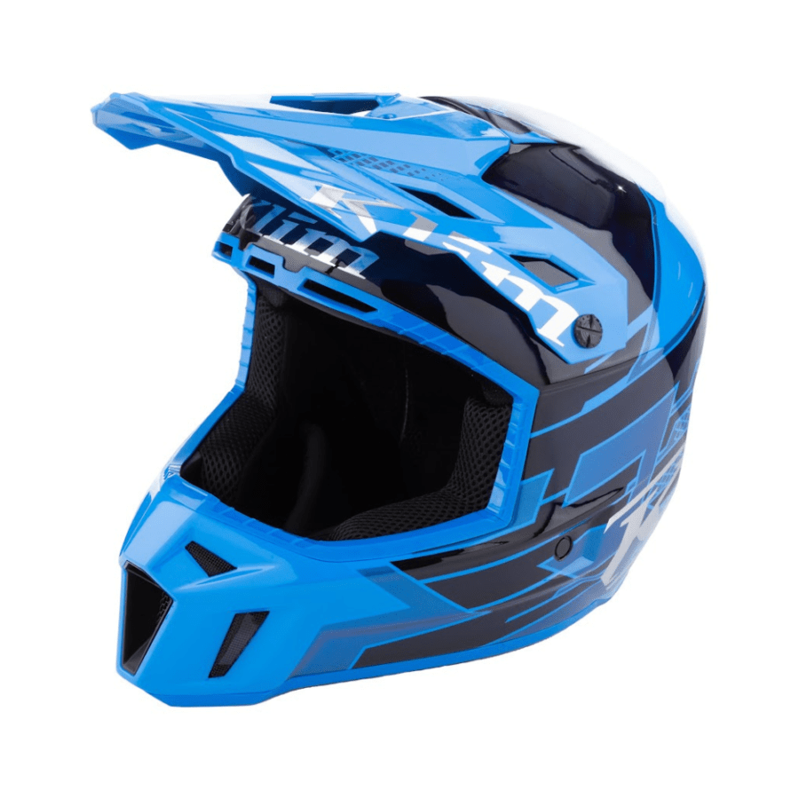 [Klim]F3 CARBON PRO HELMET ECE　DIAMONDBACK ELECTRIC BLUE LEMONADE