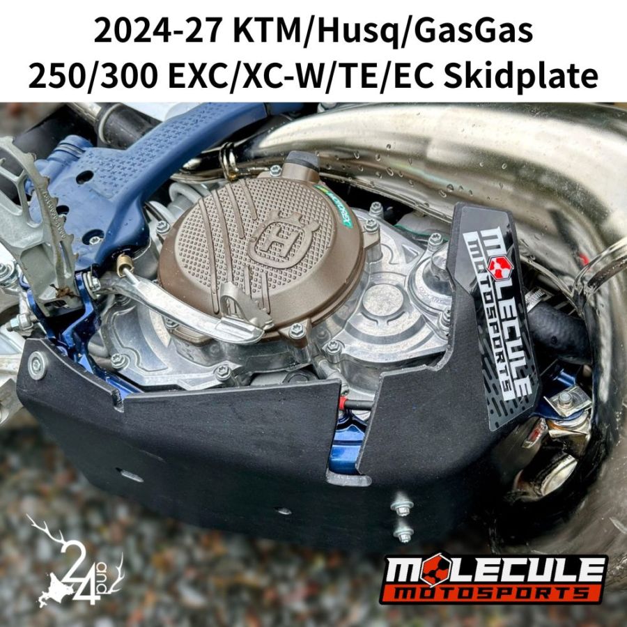 [Molecule] スキッドプレート KTM/Hsqvarna/GASGAS 2st TBI 250/300 2024-27