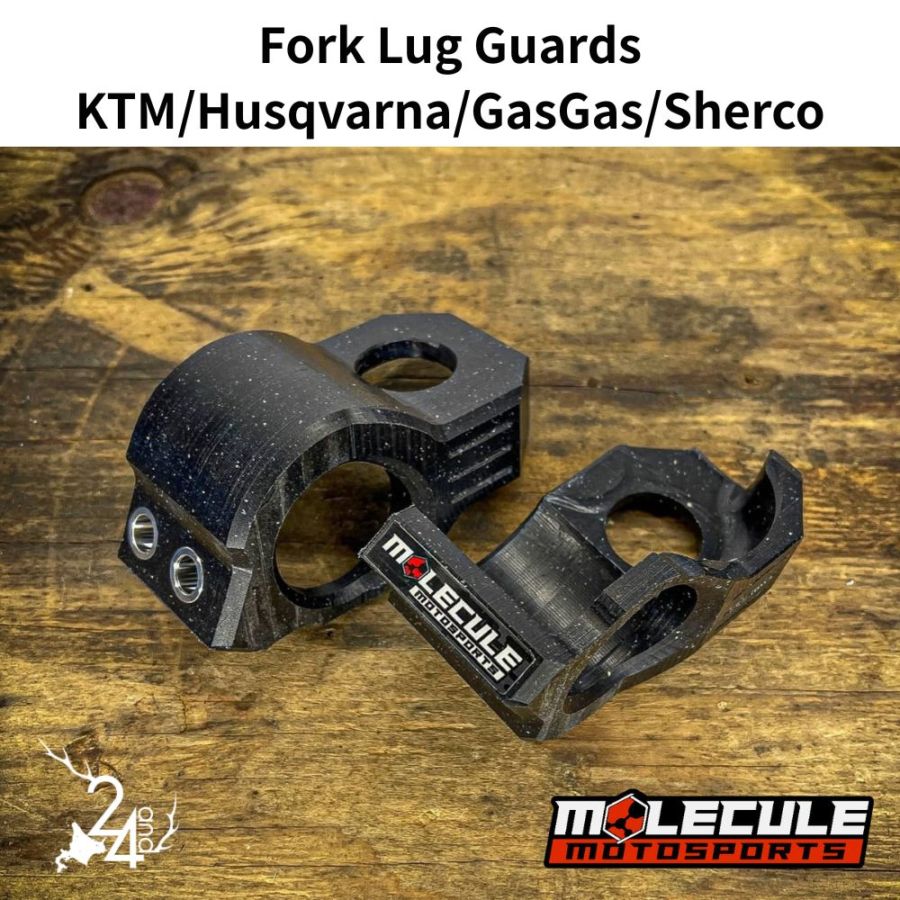 [Molecule] フォークラグガード左右ペア KTM/Husqvarna/GasGas/Sherco