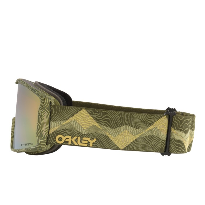 【新品】OAKLEY Line Miner M SAGE GOLDスノーゴーグル OAKLEY] SNOW LINE MINER L （PRIZM SAGE GOLD IRIDIUM