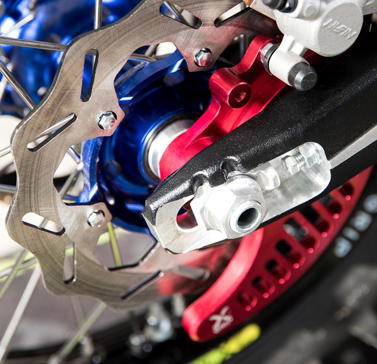 X-GRIP] REAR BRAKE DISC GUARD Xグリップ リアブレーキディスクガード