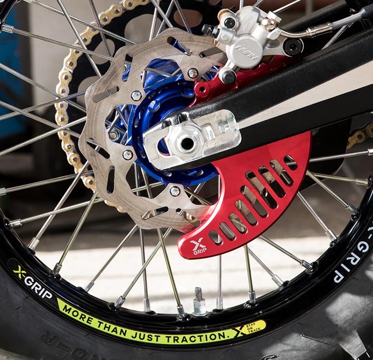 X-GRIP] REAR BRAKE DISC GUARD Xグリップ リアブレーキディスクガード