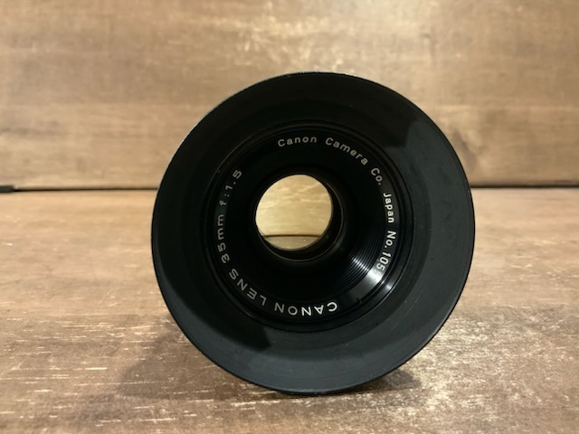 ��B��CANON Canon Lens 35mm F1.5 (L39)