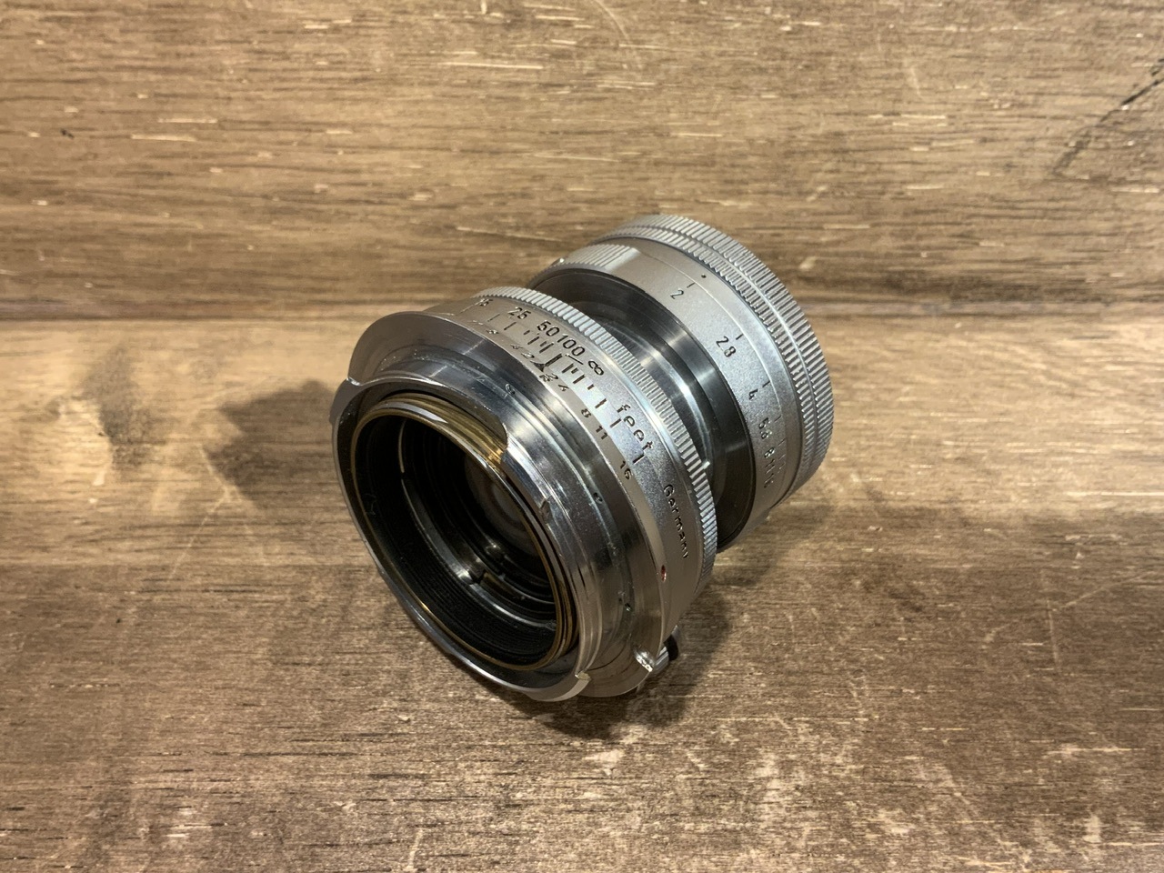 ��B��LEICA SUMMICRON 50mm Silver F2 (L/M)