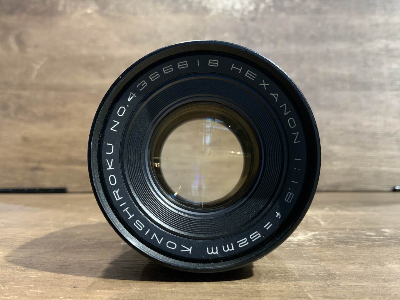 ��B��KONICA KONISHIROKU HEXANON 52mm F1.8 L/M��¤��