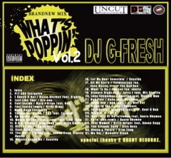 DJ G-FRESH / WHAT'S POPPIN VOL.2