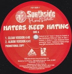 Southside Hustlaz/Haters Keep Hating-2000-