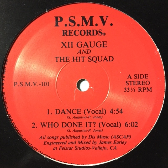 XII GAUGE AND THE HIT SQUAD / DANCE