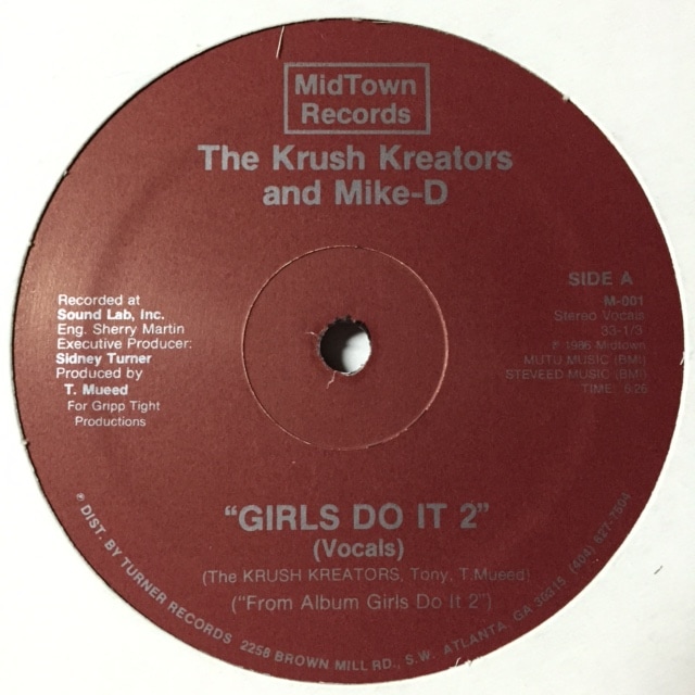 THE KRUSH KREATORS AND MIKE-D / GIRLS DO IT 2